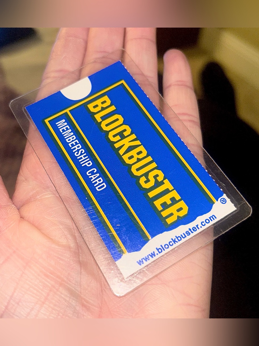 VINTAGE RARE 2005 Blockbuster Membership Card